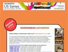 Tablet Screenshot of koopzondagantwerpen.nl